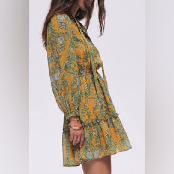 Hermoza Lee Collar Neck Dress mini size small - Picture 2 of 4